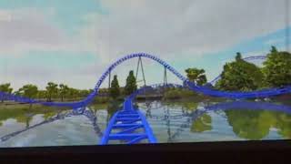 Walibi Belgium Onride New Gerstlauer Launch Coaster 2025 Dock World [upl. by Lleznod]