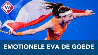 Emotionele Eva de Goede na gouden medaille hockeyvrouwen Ik kan het nog steeds niet geloven [upl. by Travax]