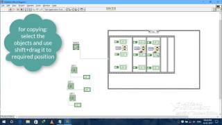 Sequential blinking of LEDs  LabView [upl. by Yblek18]