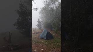 Acampar en el frio 🌲 mochilero nomada acampar invierno [upl. by Lletram990]