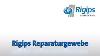 RIGIPS Reparaturgewebe [upl. by Ivey]