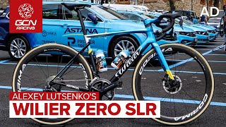 Alexey Lutsenkos Wilier Zero SLR  Team Astanas Ultralight Racing Bike [upl. by Island]