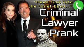 Arnold Brutalizes a Criminal Defense Lawyer  Prank Call [upl. by Owen]