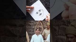 OMG 😱😳 bhagat singh trending drawing viral shorts yt youtube [upl. by Rubie286]