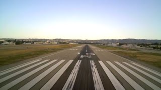 Gulfstream G550 ILS approach Van Nuys CA [upl. by Jermain]