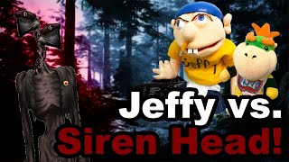 SML Parody Jeffy vs Siren Head [upl. by Ttej732]