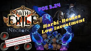 Harbinger Bosses  Low Investment Atlas Farming Strat PoE Necropolis 324 [upl. by Xonnel]