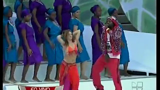 shakira hips dont lie bamboo live at fifa 2006 world cup [upl. by Slemmer373]