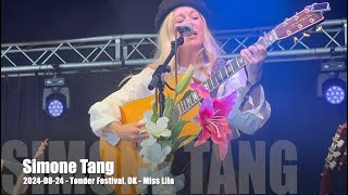 Simone Tang  Miss Lila  20240824  Tønder Festival DK [upl. by Anitel]