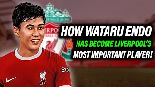 How Waturu Endo Became Liverpools MOST Important Player [upl. by Mahmud357]