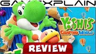 Yoshis Crafted World  REVIEW Nintendo Switch [upl. by Ahsenwahs]