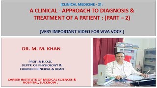 A CLINICAL APPFROACH Part2 TO DIAGNOSIS amp TREATMENT OF PATIENT  RTPCR  MRI  DR MUSLIM KHAN [upl. by Pattie762]