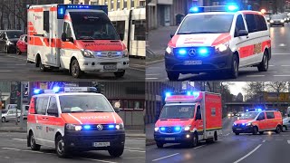 Ausnahmezustand an Altweiber Einsatzfahrten Rettungsdienst BFHiorg Düsseldorf 2019 [upl. by Aelgna792]