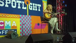 Laci Kaye Booth quotCigarettesquot at CMA Fest Spotlight Stage June 10 2023 [upl. by Sal733]