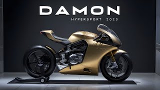 quot2025 Damon Hypersport The Future of Electric Motorcycles Revealedquot [upl. by Langham226]