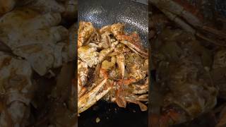 Cooking Korean BBQ crab clusters bodkinpointseafood JimmysFamousSeafood TonysFamousFinds [upl. by Leinehtan924]