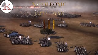 France Uses Its Great Reserves Napoleon Total War 3 4v4 [upl. by Ekaterina]