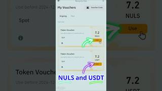 Received 72 NULS and USDT Rewards  How to Check Your Binance Rewards Hub [upl. by Iong392]