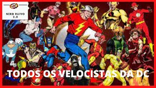 TODOS OS VELOCISTAS DA DC [upl. by Yaral]