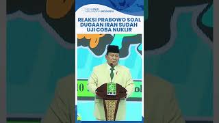 Wantiwanti Prabowo soal Konflik Timur Tengah seusai Muncul Dugaan Iran Sudah Uji Coba Nuklir [upl. by Yelehsa]