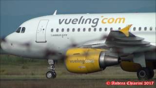 Full HD Great Plane Spotting  Firenze Peretola International Airport [upl. by Osmond425]