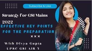 UPSC Geochemist Strategy for preparation of GSI Mains Chemistry 2022 [upl. by Berlin214]