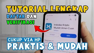 Cara Daftar amp Verifikasi Indodax Lewat HP  Tutorial IndoDax Untuk Pemula  BKD tutorials [upl. by Akeenahs]