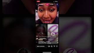 Kodak black baby mama beefing on ig live pt2 😳kodakblackfypシviraldramainstagramfight [upl. by Eldredge]