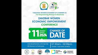 LIVE ZANZIBAR WOMENS ECONOMIC EMPOWERMENT CONFERENCE 2024 [upl. by Alie]