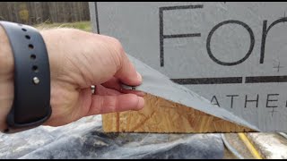 Dont buy Force Shield OSB before watching Force Shield vs Zip Vs Weather Shield wall Sheeting [upl. by Jeaz]