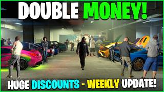 DOUBLE MONEY FREE SALVAGE YARD CAR DISCOUNTS amp LIMITED TIME CONTENT  GTA ONLINE WEEKLY UPDATE [upl. by Asiruam364]