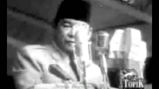 Pidato Soekarno [upl. by Aihsiek]