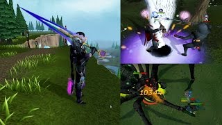 Testing out the Zaros Godsword  Zaros Godsword Pking  Level 92 Weapon from Telos [upl. by Arata191]