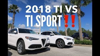 2018 Alfa Romeo Stelvio Ti VS Ti Sport [upl. by Gniw556]