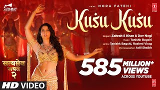 Kusu Kusu Song Ft Nora Fatehi  Satyameva Jayate 2  John A Divya K  Tanishk B Zahrah Khan Dev N [upl. by Sukin]