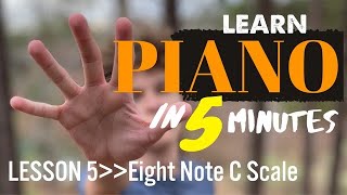 LESSON 58 Note C Scale [upl. by Ralli]