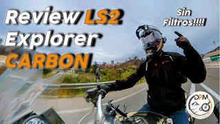 Review Casco LS2 Explorer Carbon quotSIN FILTROS 😱👌quot Te va a Sorprender [upl. by Hort]