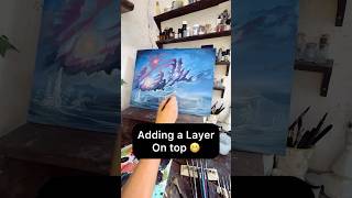 Saving a Painting by Overpainting it oilpainting [upl. by Enitsirt]