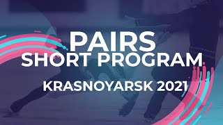 LIVE 🔴  Pairs Short Program  Krasnoyarsk  2021 JGPFigure [upl. by Kristyn95]