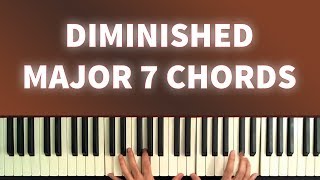 Learn to Use Diminished Major 7th Chords The quotSecretquot Jazz Harmony Flavor [upl. by Farrell]