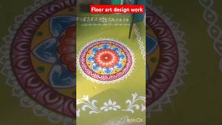 Floor art design work art floorart shorts ytshorts VENKI ChitraArts 🎨🖌 [upl. by Shaughnessy]