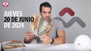 Informativo Semanal de Aparejadores Madrid  20 de junio de 2024 [upl. by Sitruc288]