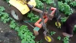 Multipurpose Intercultivator  Kisankraft 205P [upl. by Lock765]