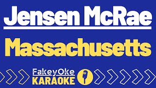 Jensen McRae  Massachusetts Karaoke [upl. by Avrenim553]