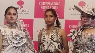 paper drafting and fashion show at Dreamzone kuruppam road [upl. by Libbi]