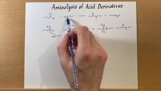 Aminolysis of Acid Derivatives [upl. by Balf998]