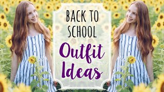 Outfit Ideas for Back to School [upl. by Estus33]