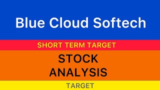 Blue Cloud softech solutions ltd share ☘️ Blue cloud softech solution ltd share target news 290524 [upl. by Adnohr]