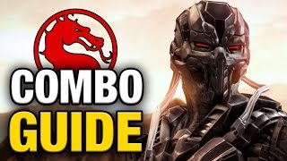 SMOKE COMBO GUIDE Triborg  Easy to Advanced  Mortal Kombat X HD 60fps [upl. by Emrich63]