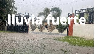 Hoy el CAMPO tienes lluvias TORRENCIALES y tormentas [upl. by Nelie]